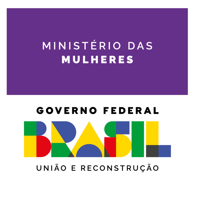 Logo do Ministério das Mulheres e do Governo Federal